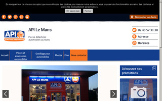 api-automobile-lemans.fr website preview