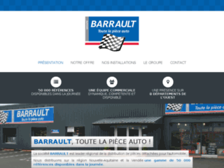 barrault.com website preview