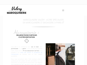 bagages-maroquinerie-paris.fr website preview