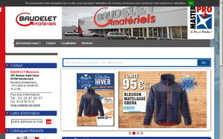 baudelet-materiels.fr website preview