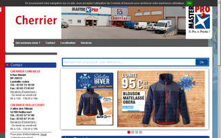 cherrier.fr website preview