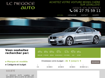 lcnegoceauto.com website preview