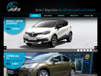 prestauto.fr website preview