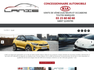 lanie.fr website preview