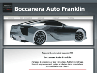 boccanera.fr website preview