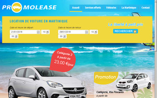 promolease.fr website preview