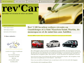 revcar.fr website preview