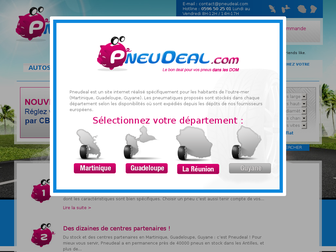 pneudeal.com website preview