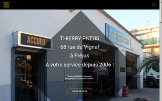 thierry-pneus-frejus.fr website preview
