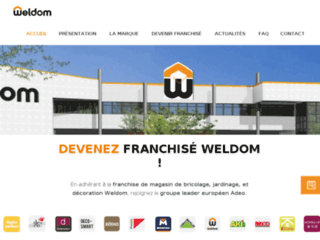 franchise-weldom.fr website preview