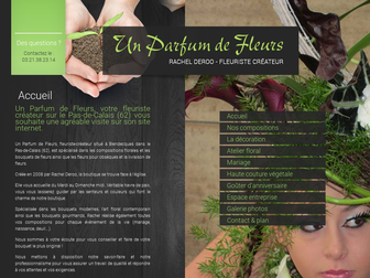 unparfumdefleurs.fr website preview