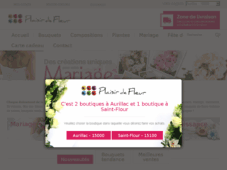 plaisir-de-fleur.com website preview
