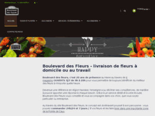 boulevard-des-fleurs.fr website preview