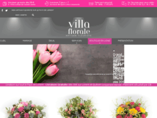 villaflorale.fr website preview