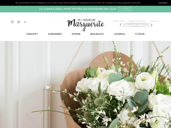 monsieurmarguerite.com website preview