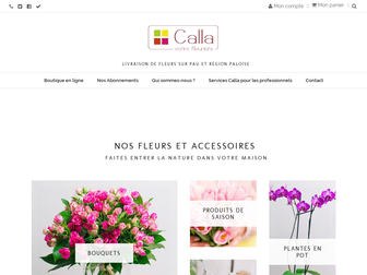 callalesfleurs.com website preview
