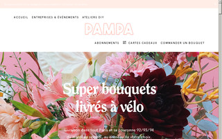pampa.paris website preview