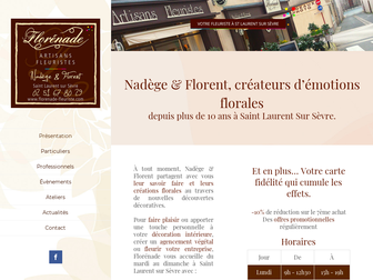 florenade-fleuriste.com website preview