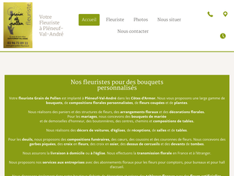 grain-pollen-fleuriste.fr website preview