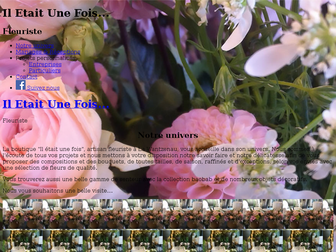 iletaitunefois-fleuriste.fr website preview