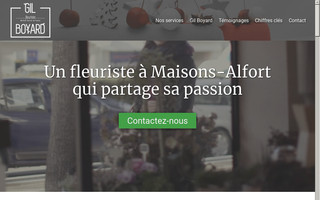 gilboyard.fr website preview