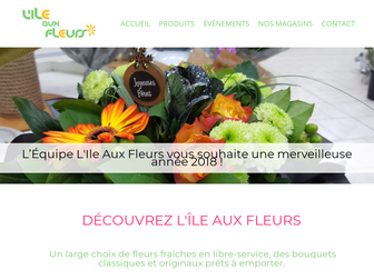 ileauxfleurs.fr website preview