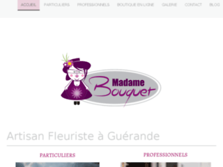madamebouquet.fr website preview