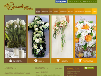 fleuriste-bonnault.fr website preview