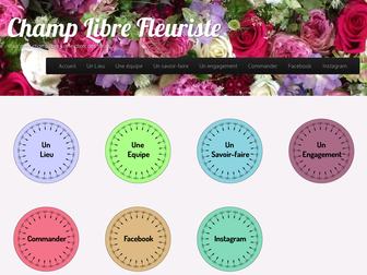 champlibre-fleuriste.com website preview