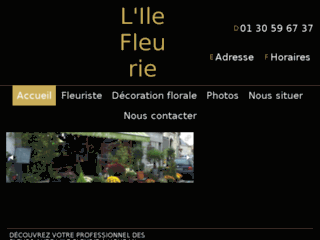 lilefleurie-fleuriste-yvelines.fr website preview