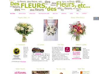 desfleursdesfleurs-etc.com website preview