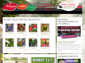 venifleurs.fr website preview