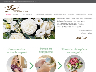 francoisereynal-fleuriste.com website preview