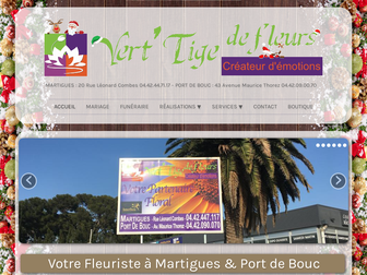 verttigedefleurs-martigues.fr website preview