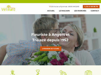 vetillard-fleurs.fr website preview