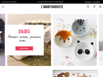 lavantgardiste.com website preview