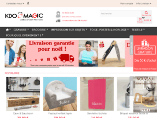 kdo-magic.fr website preview