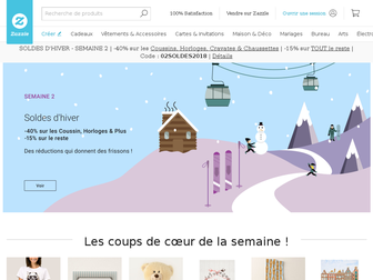 zazzle.fr website preview