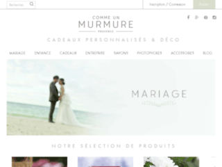 commeunmurmure.com website preview