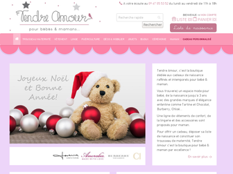 boutique-tendre-amour.fr website preview