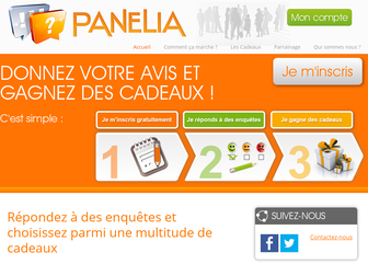 panelia.fr website preview