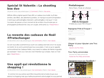 pretatroquer.fr website preview