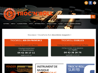 trocnroll.com website preview