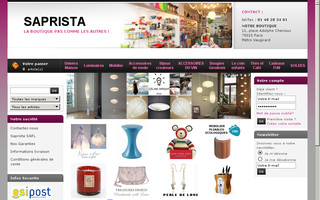 saprista.com website preview