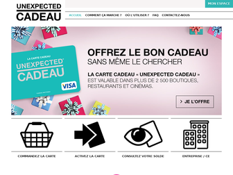 lacartecadeau.fr website preview