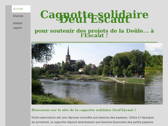 cagnottedeulescaut.fr website preview
