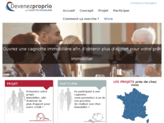 devenez-proprio.fr website preview