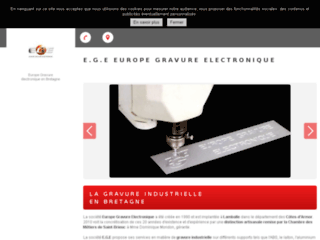 ege-gravure.fr website preview