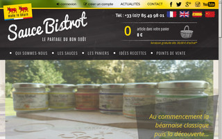 saucebistrot.fr website preview