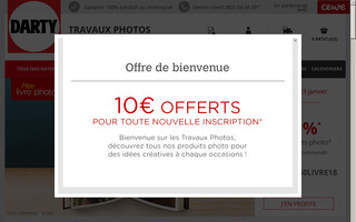 travauxphotos.darty.com website preview